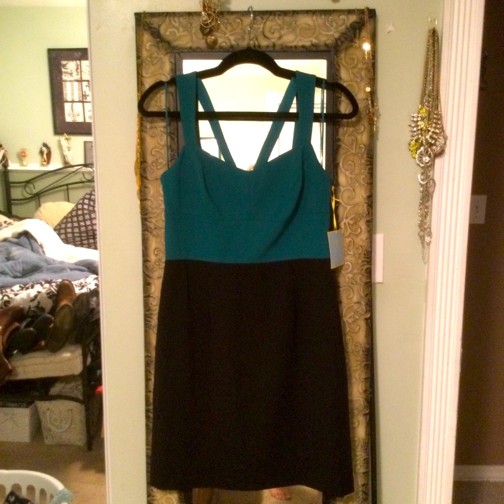 Cece colorblock dress